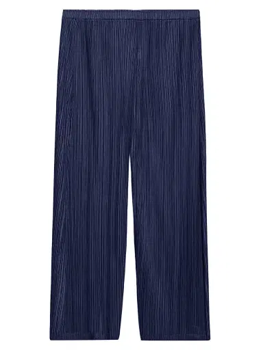 Pleats Please Issey Miyake Women's Monthly Colors: January Plissé Wide-Leg Pants | Thumbnail 1