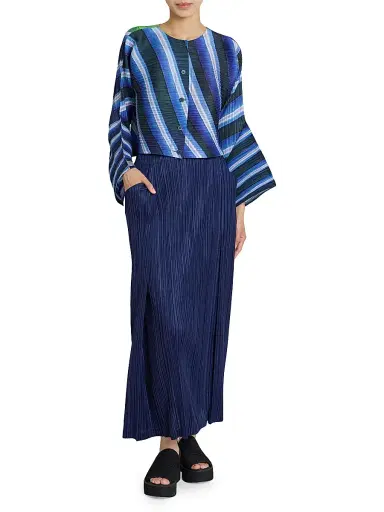 Pleats Please Issey Miyake Women's Plissé Maxi Skirt | Thumbnail 2 Pleats Please Issey Miyake Women's Plissé Maxi Skirt | Thumbnail 2