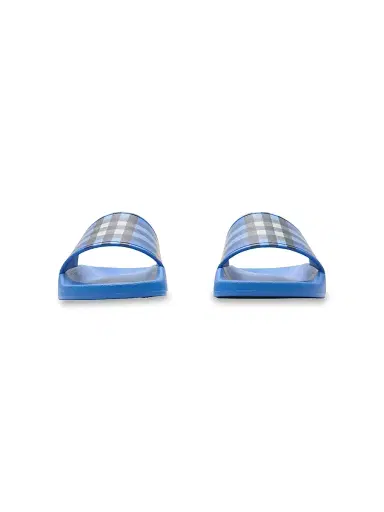 Burberry Boy's Furley Check Pool Slides | Thumbnail 2