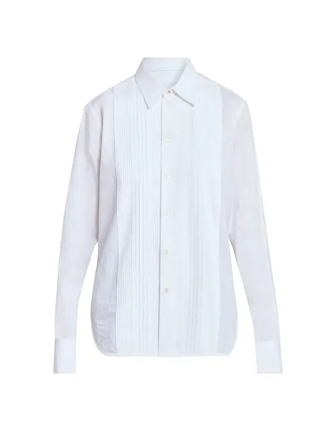 Victoria Beckham Women's Pintuck Cotton Shirt - White