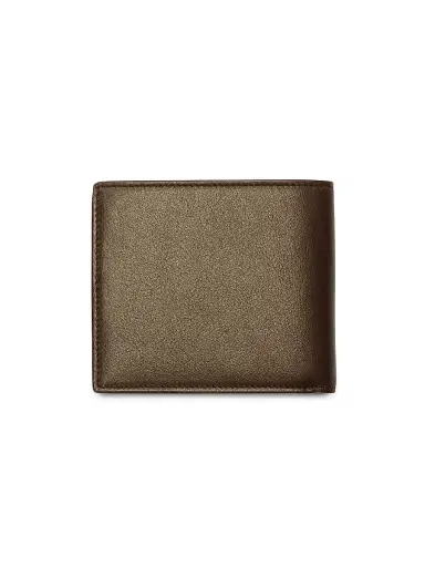 Burberry Men's EKD & Check Leather Bifold Wallet - Sand | Thumbnail 3 Burberry Men's EKD & Check Leather Bifold Wallet - Sand | Thumbnail 3
