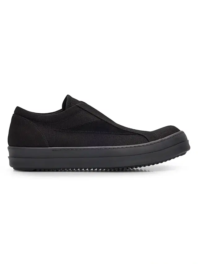 Men's Laceless Vintage Sneaks Low-Top Canvas Sneakers - Black