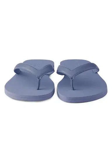 Prada Men's Brushed Leather Flip-Flops | Thumbnail 2