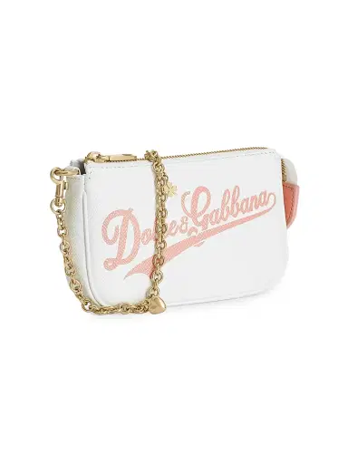 Dolce & Gabbana Girl's Logo Chain Link Crossbody Bag | Thumbnail 5 Dolce & Gabbana Girl's Logo Chain Link Crossbody Bag | Thumbnail 5