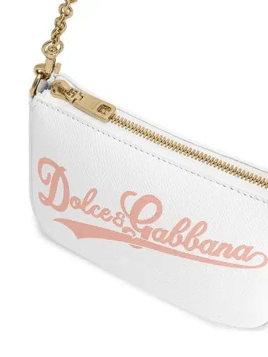 Dolce & Gabbana Girl's Logo Chain Link Crossbody Bag | Thumbnail 6 Dolce & Gabbana Girl's Logo Chain Link Crossbody Bag | Thumbnail 6