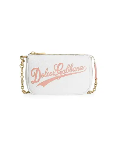 Dolce & Gabbana Girl's Logo Chain Link Crossbody Bag | Thumbnail 1 Dolce & Gabbana Girl's Logo Chain Link Crossbody Bag | Thumbnail 1