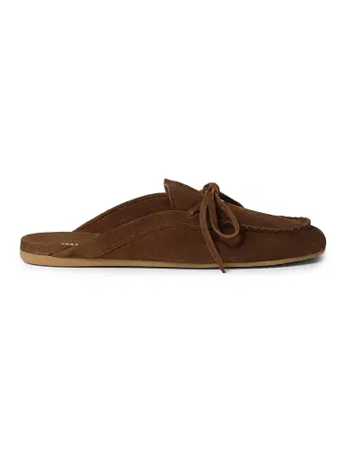 Miu Miu Women's Suede Mules - Brown | Thumbnail 1
