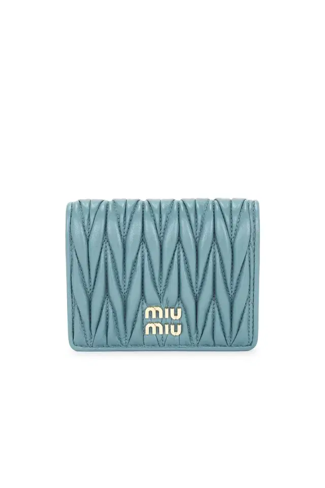 Miu Miu Matelasse Minuteria Cardholder