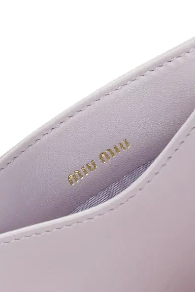 Miu Miu Matelasse Minuteria Cardholder | Thumbnail 5 Miu Miu Matelasse Minuteria Cardholder | Thumbnail 5
