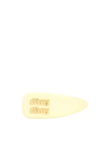 Miu Miu Vernice Hair Clip | Thumbnail 1