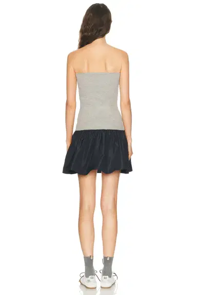 Miu Miu Strapless Mini Dress | Thumbnail 3 Miu Miu Strapless Mini Dress | Thumbnail 3
