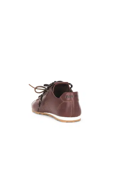 Miu Miu Plume Vitello Old Sneaker | Thumbnail 3