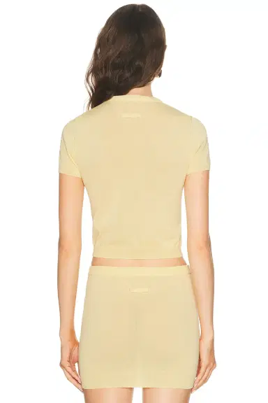 Jean Paul Gaultier Trompe L'oeil Lingerie Short Sleeve Top | Thumbnail 3 Jean Paul Gaultier Trompe L'oeil Lingerie Short Sleeve Top | Thumbnail 3
