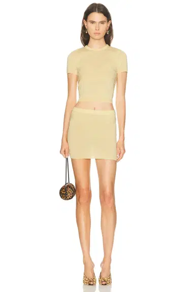 Jean Paul Gaultier Trompe L'oeil Lingerie Short Sleeve Top | Thumbnail 4 Jean Paul Gaultier Trompe L'oeil Lingerie Short Sleeve Top | Thumbnail 4
