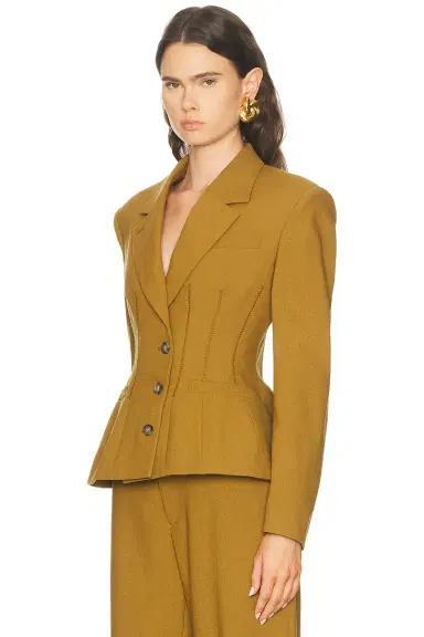 Jean Paul Gaultier Tailoring Wool Basque Jacket | Thumbnail 2 Jean Paul Gaultier Tailoring Wool Basque Jacket | Thumbnail 2