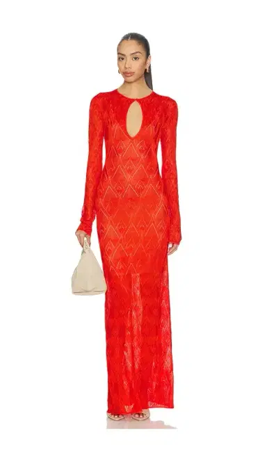 BLUMARINE Long Knit Dress | Thumbnail 1 BLUMARINE Long Knit Dress | Thumbnail 1