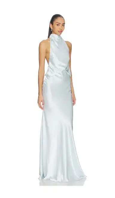 Misha The Cameron Satin Dress | Thumbnail 2 Misha The Cameron Satin Dress | Thumbnail 2