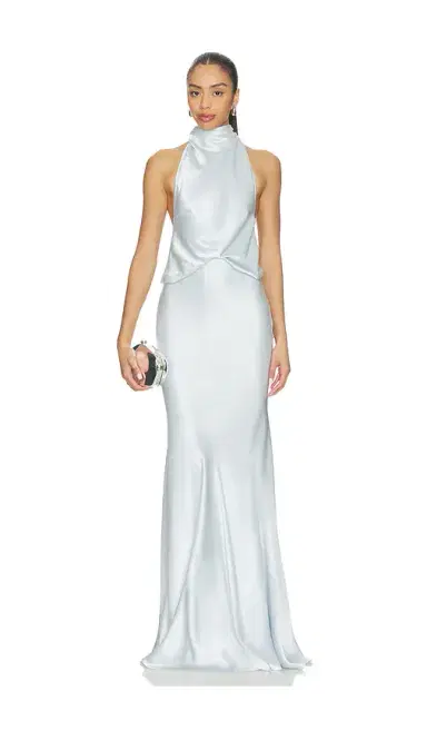 Misha The Cameron Satin Dress | Thumbnail 1 Misha The Cameron Satin Dress | Thumbnail 1