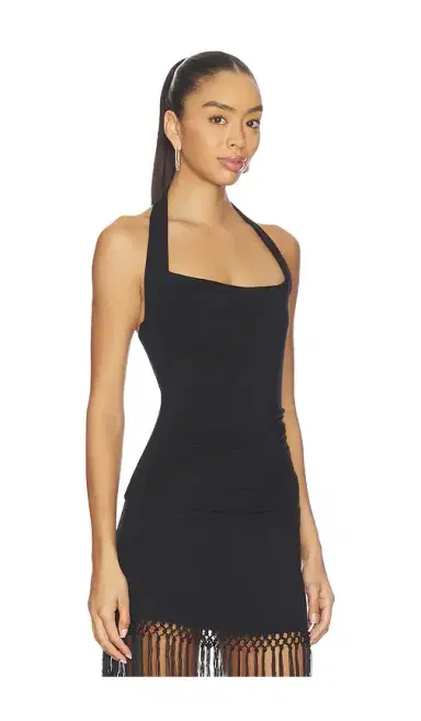Geel Isabelle Halter Top | Thumbnail 2