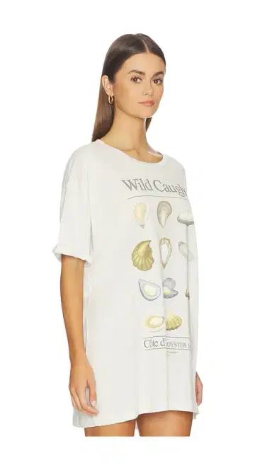 The Laundry Room Wild Caught Oyster Market Oversized Tee | Thumbnail 2