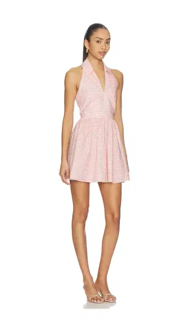 CAROLINE CONSTAS Aya Halter Mini Dress | Thumbnail 2 CAROLINE CONSTAS Aya Halter Mini Dress | Thumbnail 2