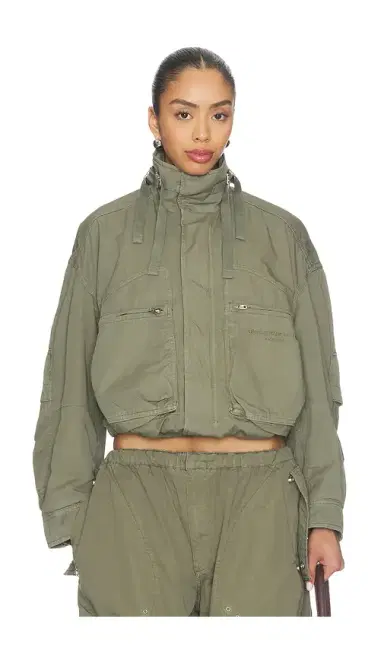 Alexander Wang Cargo Jacket With Articulated Pockets | Thumbnail 2 Alexander Wang Cargo Jacket With Articulated Pockets | Thumbnail 2