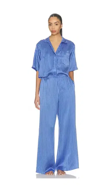 Lunya Washable Silk High Rise Pajama Set | Thumbnail 1 Lunya Washable Silk High Rise Pajama Set | Thumbnail 1