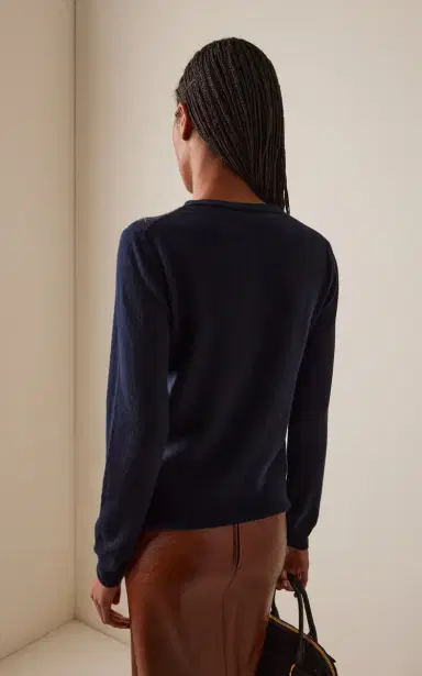 Miu Miu Argyle Cashmere Cardigan | Thumbnail 4 Miu Miu Argyle Cashmere Cardigan | Thumbnail 4