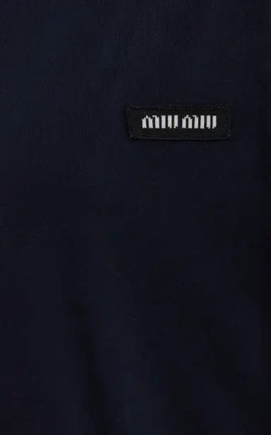 Miu Miu Layered Cotton Jersey T-Shirt | Thumbnail 5