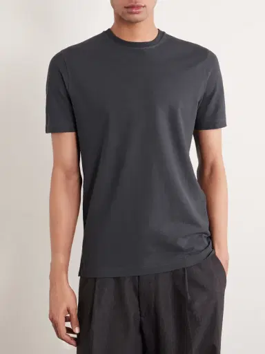 Slowear Slim-Fit Cotton-Jersey T-Shirt - Men | Thumbnail 3