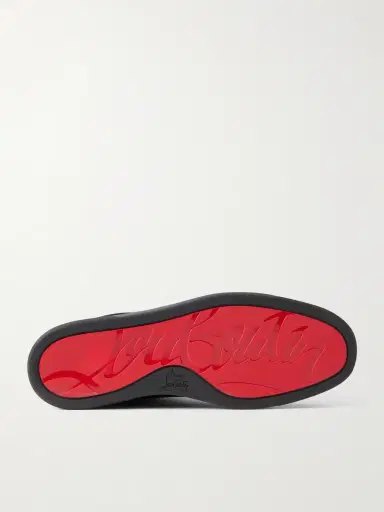 Christian Louboutin St Louis Suede Slip-On Sneakers - Men | Thumbnail 3 Christian Louboutin St Louis Suede Slip-On Sneakers - Men | Thumbnail 3