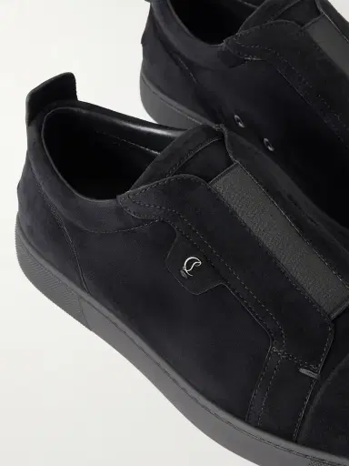 Christian Louboutin St Louis Suede Slip-On Sneakers - Men | Thumbnail 5 Christian Louboutin St Louis Suede Slip-On Sneakers - Men | Thumbnail 5