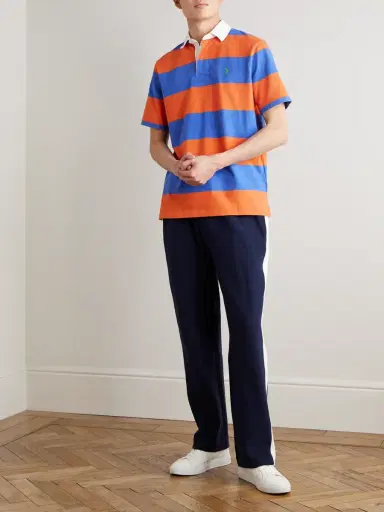 Polo Ralph Lauren Striped Cotton-Jersey Polo Shirt - Men | Thumbnail 2
