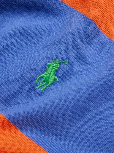 Polo Ralph Lauren Striped Cotton-Jersey Polo Shirt - Men | Thumbnail 4