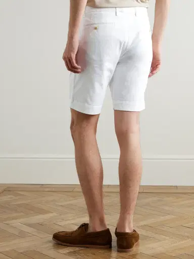 Polo Ralph Lauren Straight-Leg Stretch Cotton-Twill Shorts - Men | Thumbnail 4 Polo Ralph Lauren Straight-Leg Stretch Cotton-Twill Shorts - Men | Thumbnail 4