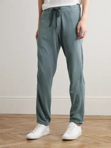James Perse Loopback Supima Cotton-Jersey Sweatpants - Men | Thumbnail 3 James Perse Loopback Supima Cotton-Jersey Sweatpants - Men | Thumbnail 3