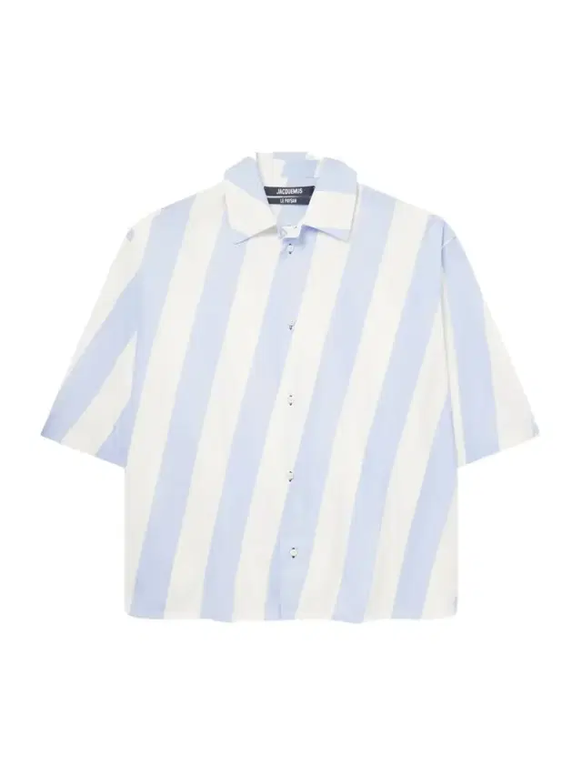 Jacquemus La Triangle Oversized Striped Cotton-Poplin Shirt - Men