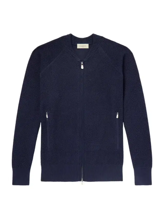 PIACENZA 1733 Slim-Fit Honeycomb-Knit Cotton Bomber Jacket - Men