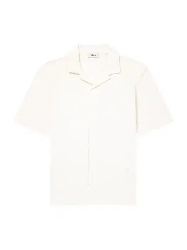 Altea Jean Camp-Collar Cotton-Piqué Shirt - Men | Thumbnail 1