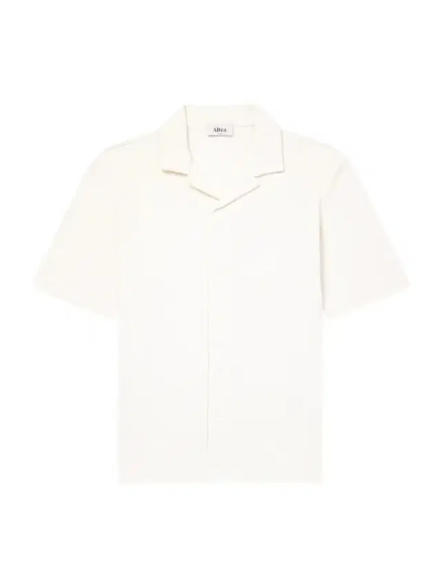 Altea Jean Camp-Collar Cotton-Piqué Shirt - Men