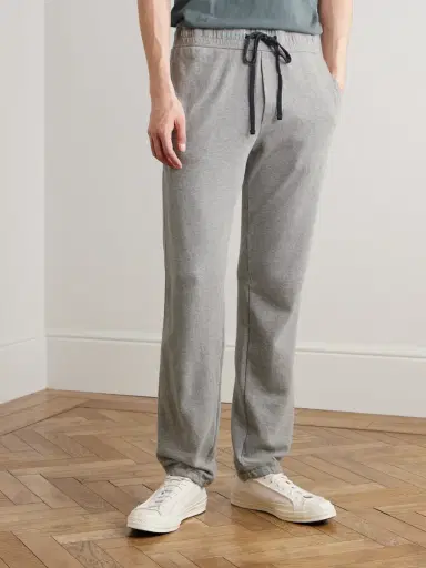 James Perse Supima Cotton-Jersey Sweatpants - Men | Thumbnail 3