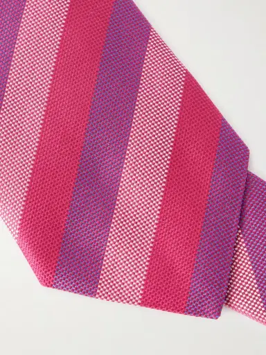 Charvet 8.5cm Striped Jacquard Silk Tie - Men | Thumbnail 4 Charvet 8.5cm Striped Jacquard Silk Tie - Men | Thumbnail 4