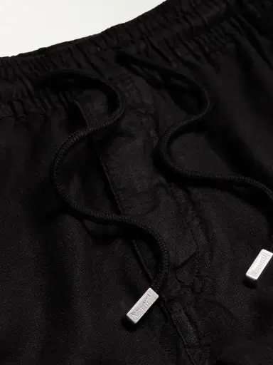 Vilebrequin Pacha Straight-Leg Linen Drawstring Trousers - Men | Thumbnail 5