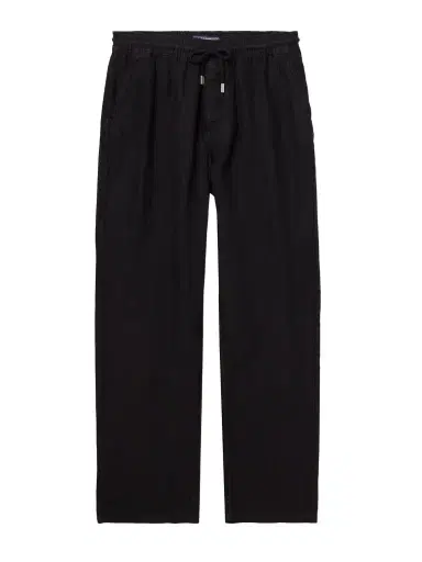 Vilebrequin Pacha Straight-Leg Linen Drawstring Trousers - Men | Thumbnail 1