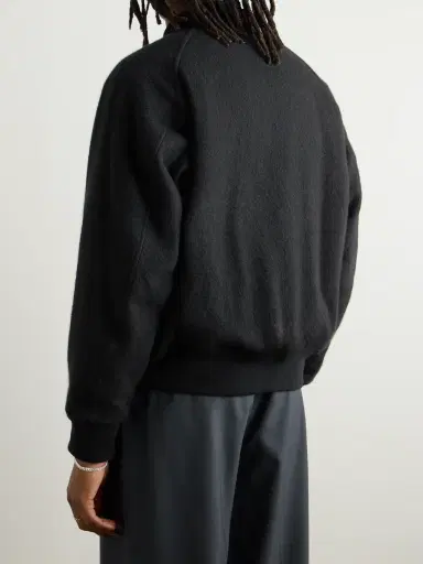 A.PRESSE Padded Cashmere-Felt Bomber Jacket - Men | Thumbnail 4 A.PRESSE Padded Cashmere-Felt Bomber Jacket - Men | Thumbnail 4
