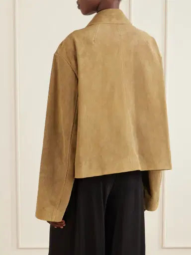 Rick Owens Blixa Mac Suede Jacket | Thumbnail 3