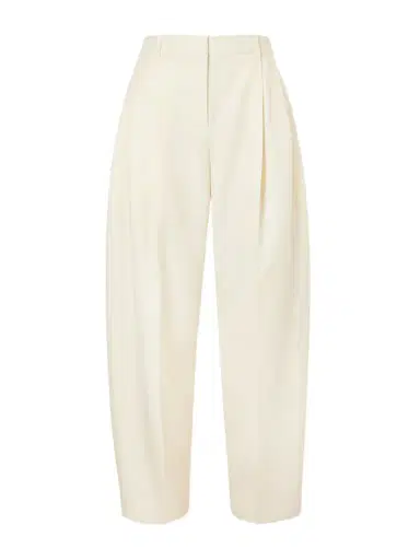 Jacquemus D'homme Pleated Wool Tapered Pants | Thumbnail 1