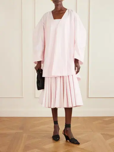 Jacquemus Paysan Oversized Cotton-blend Mini Dress | Thumbnail 2 Jacquemus Paysan Oversized Cotton-blend Mini Dress | Thumbnail 2