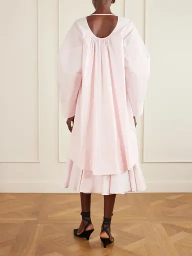 Jacquemus Paysan Oversized Cotton-blend Mini Dress | Thumbnail 4 Jacquemus Paysan Oversized Cotton-blend Mini Dress | Thumbnail 4
