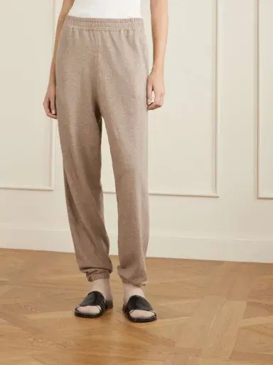 The Row Nadir Tapered Cotton And Linen-blend Pants | Thumbnail 3 The Row Nadir Tapered Cotton And Linen-blend Pants | Thumbnail 3